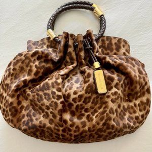 Michael Kors Calf Hair Cheetah Handbag (Authentic, Like New)